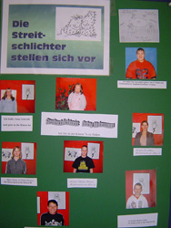 Aushang Streitschlichter